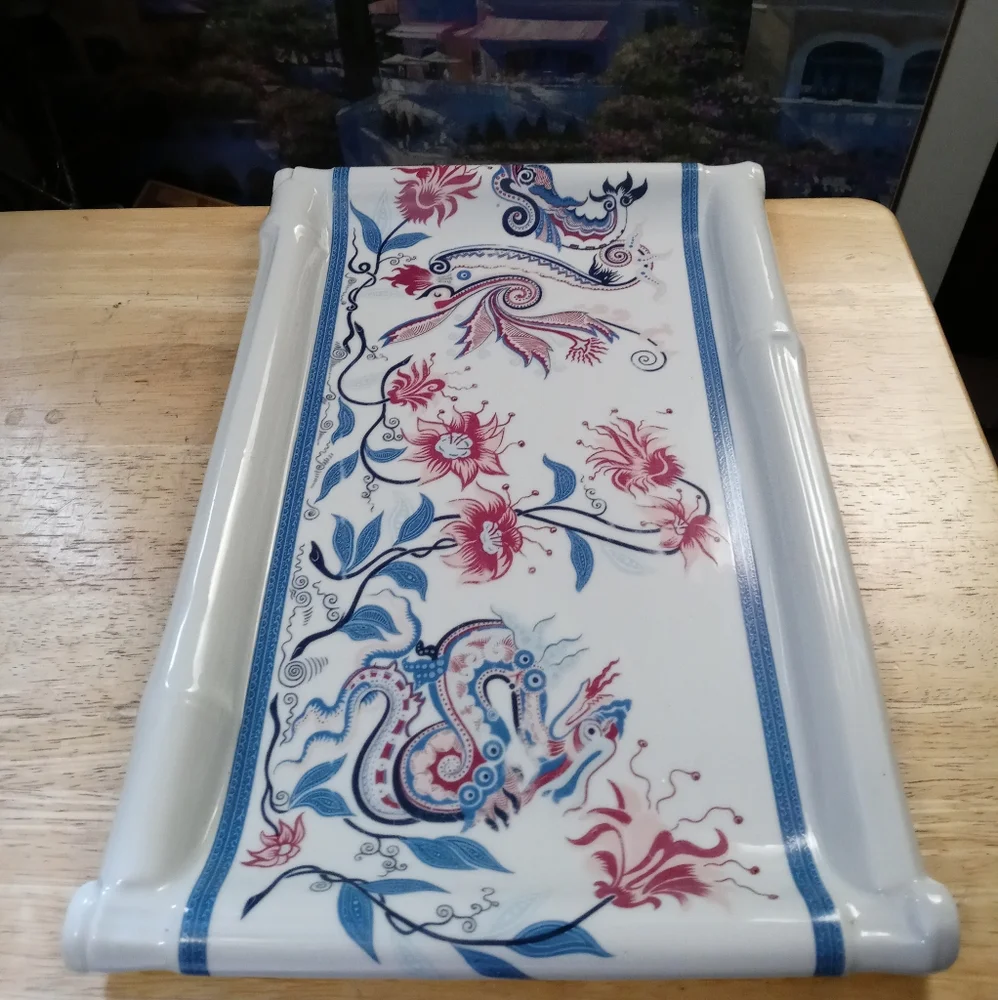 🌃🎻 Royal Pavilion At Brighton Tray 📿🌇Exclusive Made In JAPAN/Elizabeth arden